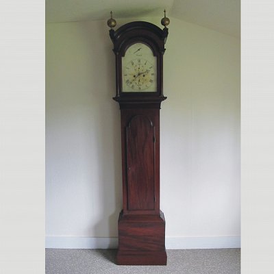 MAHOGANY LONG CASE CLOCK