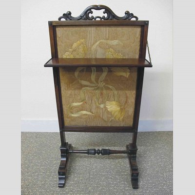 ROSEWOOD FIRE SCREEN