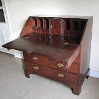 MAHOGANY GEORGIAN BUREAU