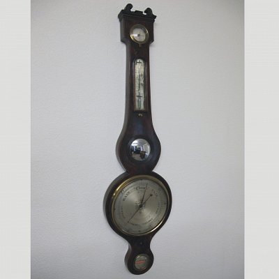 MAHOGANY BAROMETER