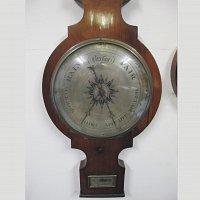 MAHOGANY BAROMETER