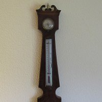 MAHOGANY BAROMETER