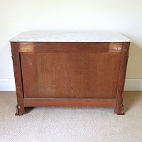 FRENCH MAHOGANY CHEST OF DRAWERS c.1900