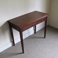 MAHOGANY TEA TABLE