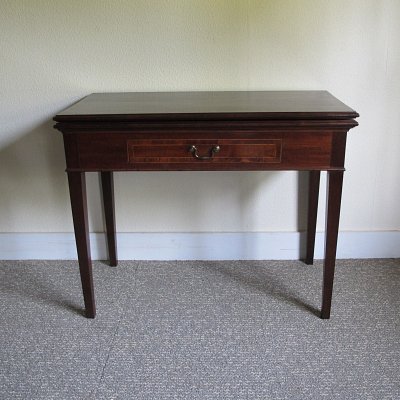 MAHOGANY TEA TABLE