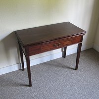 MAHOGANY TEA TABLE