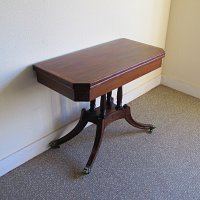 MAHOGANY CARD TABLE