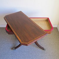 MAHOGANY CARD TABLE