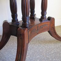 MAHOGANY CARD TABLE