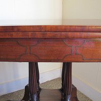 MAHOGANY CARD TABLE