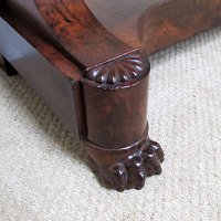 CONSOLE TABLE WITH MARBLE TOP