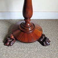 MAHOGANY OCCASIONAL TABLE