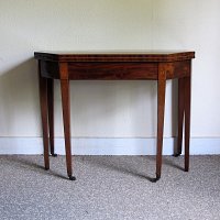 MAHOGANY TEA TABLE