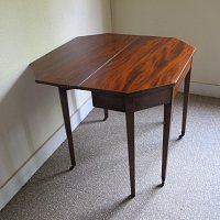 MAHOGANY TEA TABLE