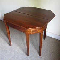 MAHOGANY TEA TABLE