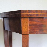 MAHOGANY TEA TABLE