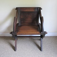 OAK GLASTONBURY CHAIR