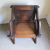 OAK GLASTONBURY CHAIR