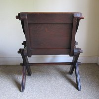 OAK GLASTONBURY CHAIR