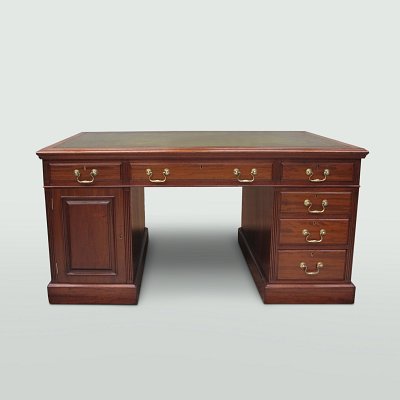 MAHOGANY PARTNERS DESK