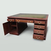 MAHOGANY PARTNERS DESK