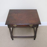 OAK SIDE TABLE - (GEORGIAN)