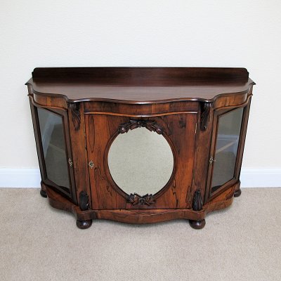 VICTORIAN ROSEWOOD CREDENZA