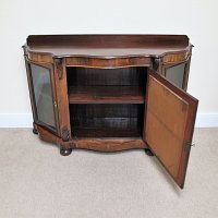 VICTORIAN ROSEWOOD CREDENZA