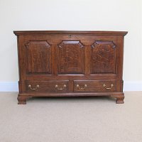 OAK MULE CHEST (GEORGIAN)