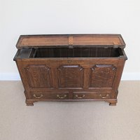 OAK MULE CHEST (GEORGIAN)