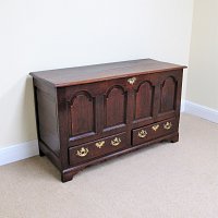 OAK MULE CHEST (GEORGIAN)