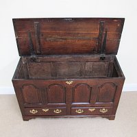 OAK MULE CHEST (GEORGIAN)