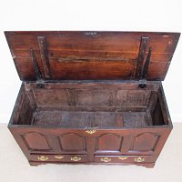 OAK MULE CHEST (GEORGIAN)