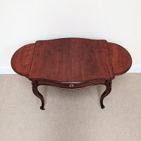 FRENCH MAHOGANY DROP FLAP CENTRE TABLE