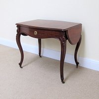 FRENCH MAHOGANY DROP FLAP CENTRE TABLE