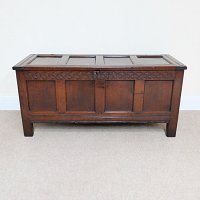 oak panelled coffer