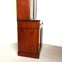 VICTORIAN LIBRARY BOOKCASE OF SMALL PROPORTIONS