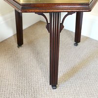 GEORGIAN MAHOGANY HEXAGONAL WINE COOLER