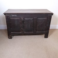 WILLIAM & MARY PERIOD OAK COFFER