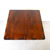 REGENCY MAHOGANY TEA TABLE