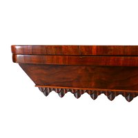 REGENCY MAHOGANY TEA TABLE