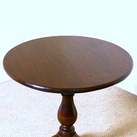 OAK TRIPOD WINE / LAMP TABLE